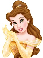 Фигура за детски рожден ден на тема "Красавицата и Звяра" - Бела