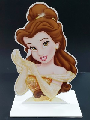 Фигура за детски рожден ден на тема "Красавицата и Звяра" - Бела