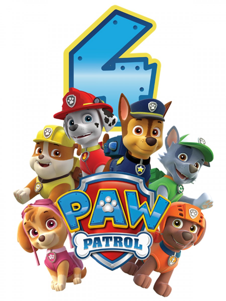 Фигура за детски рожден ден "Пес Патрул"
