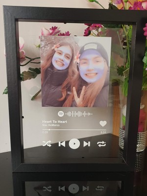 Музикална корица с дълбока рамка