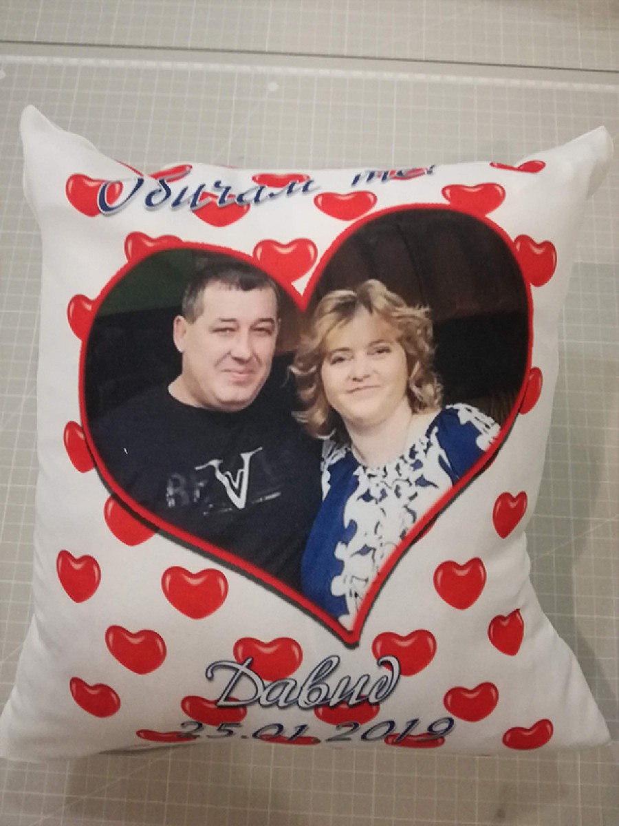 Декоративна възглавница  Сърца