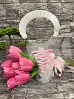 ВЕЧНИ ЛАЛЕТА В АКРИЛНА ЧАНТИЧКА