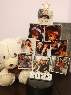 Коледна елха с Led поставка/лампа