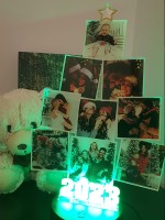 Коледна елха с Led поставка/лампа