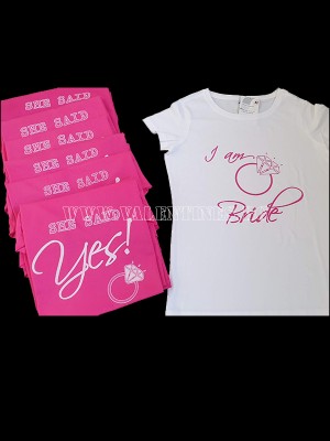 Парти дамска тениска I am Bride