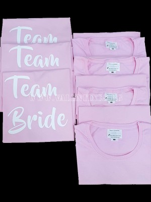Парти дамска тениска Team Bride
