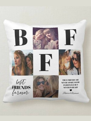 Декоративна персонализирана възглавница BFF