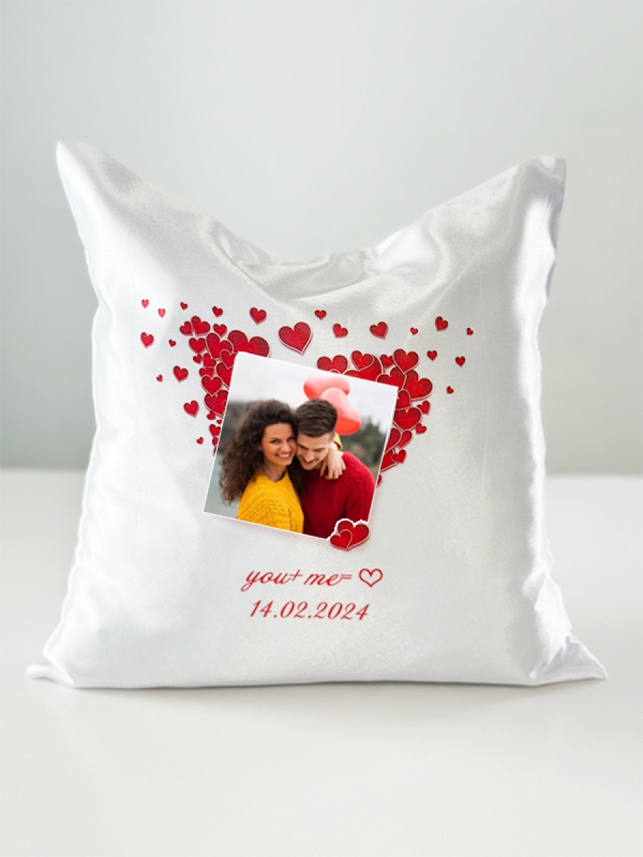 Декоративна възглавница You+Me=