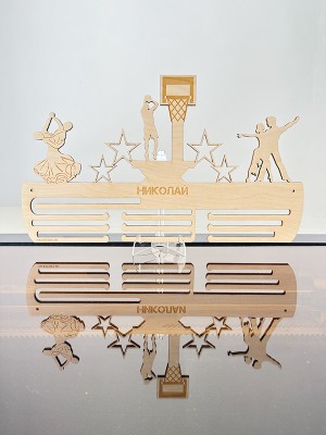 Поставка за медали Комбинирана - танци, баскетбол