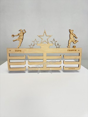 Поставка за медали Хандбал и Футбол Поставка за медали Хандбал и Футбол