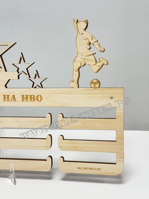 Поставка за медали Комбинирана -  плуване, футбол