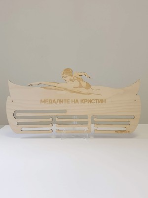 Поставка за медали Плуване стил Кроул - жени