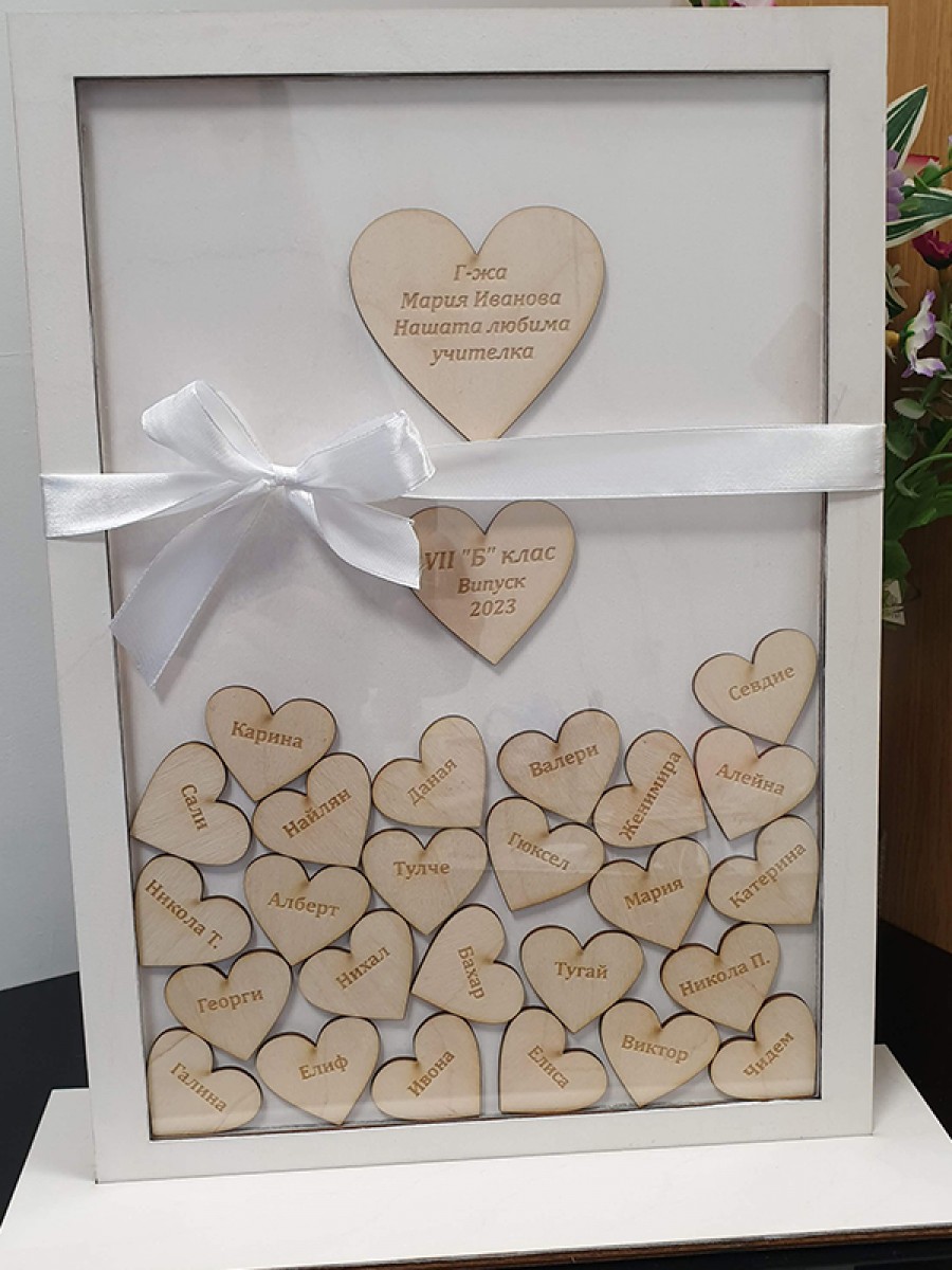 Рамка " Сърца "