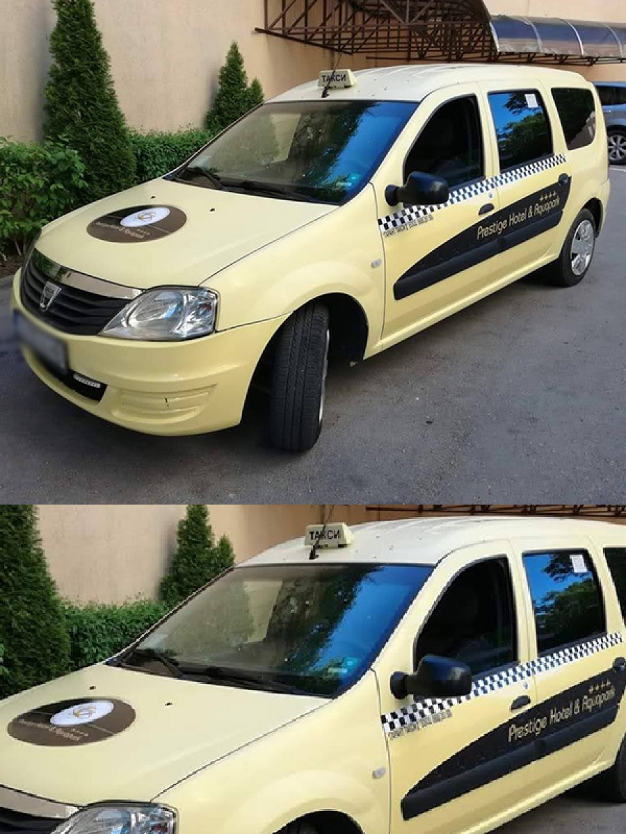 Брандиране на фирмени коли - таксита