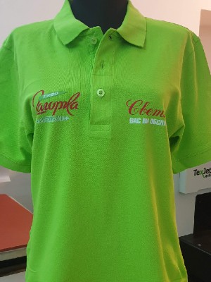 Рекламни тениски - Текстилно фолио