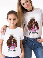 Комплект тениски за майка и дъщеря "Princesses"